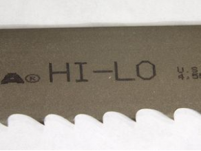Band saw blade / for metals - HI-LO