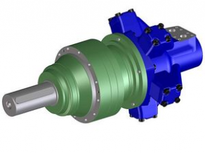 Gear hydraulic motor - 0.3 - 540 kNm, 0.3 - 160 kW