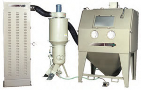 Pressure blast cabinet / heavy-duty - 2 cu ft, 50 x 39 x 43 in | BNP 220