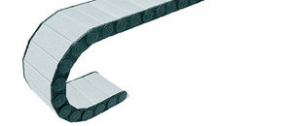 Plastic drag chain / fully-enclosed / aluminum cover - hi: 105 mm / Bi: 200-1000 mm | XLT 1650