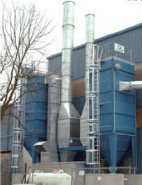 Bag dust collector / pulse-jet backflow - 5 000 - 40 000 m³/h | JETLINE® VT