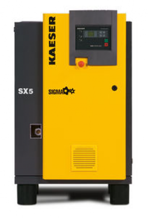 Screw compressor / stationary / energy-saving - max. 141 cfm, max. 217 psig | SX, AS series 