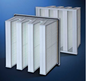 HEPA filter / V-bank - 1 300 - 3 200 m³/h | GVA H12 - H13