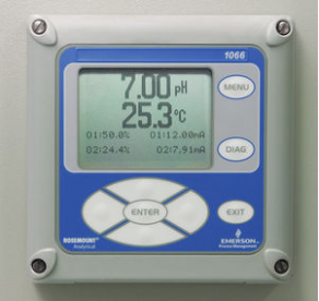 Conductivity analyzer / ORP / dissolved oxygen / pH - 155 x 155 x 131 mm | 1066