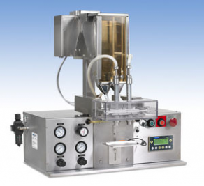 Powder filling machine / for containers / table - max. 30 p/min | PF2-TT