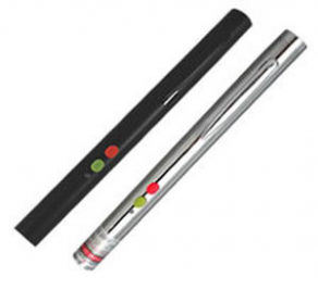 Green laser pointer / red / dual-wavelength - 532 - 650 nm