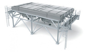 Air-cooled heat exchanger - max. 400 °C