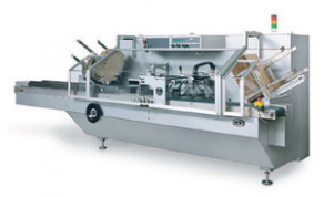 Wrap-around tray packer lid fitter / automatic - max. 20 p/min | FCE series