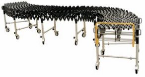 Roller conveyor / extendable / mobile - max. 70 kg | PR