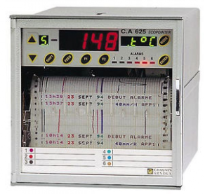 Point chart recorder / strip chart - ECOPOINTER C.A 625 Pyrocontrole