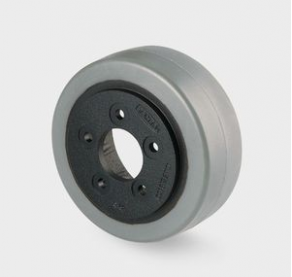 Non-marking wheel / cast iron - FFF215x76-Ø60-5xØ11