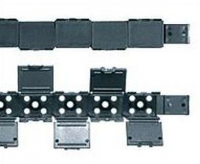 Plastic drag chain / open / modular - 10 - 20 mm | E1 series
