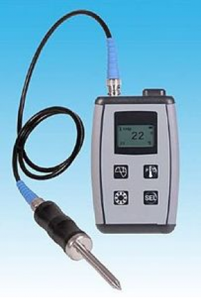 Vibration meter with temperature measurement - HS-630