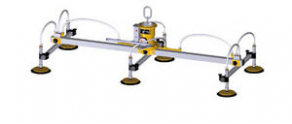 Metal sheet lifting beam / with 6 suction cups - max. 270 kg | U02-6