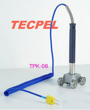 Type K thermocouple / for moving surfaces - TPK-06