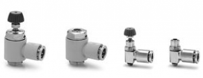 Needle valve / unidirectional / bi-directional / flow-control - ø 1.5 - 7 mm, M5 - G3/8 | PxCU, PxVU, PxCO series