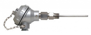 Thermocouple with metal thermowell - ��ø 0.125 - 0.25 in, 1/2 NPT, max. 900 °C | THDM 