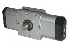 Hydro-pneumatic actuator / rotary - 1500 Ncm, 6 bar, max. 365° | DAD series