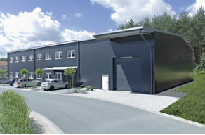Temporary building / disassemblable / modular / warehouse