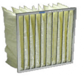 Pocket filter / gas  / synthetic fiber  / air 