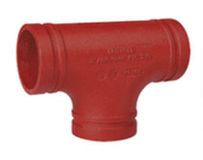Threaded fitting / T / cast iron / ductile - 219, 319 series