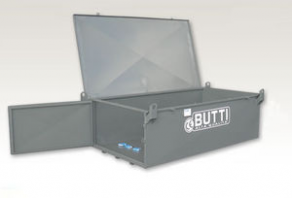 Tool storage crate - 660 x 1 900 x 1 005 mm, max. 350 kg