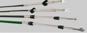 Mechanical control cable / for marine applications