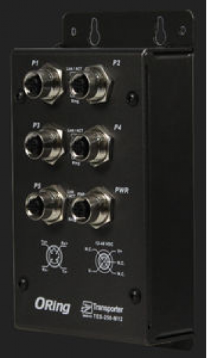 Industrial Ethernet switch / managed - 5-port | TES-250-M12