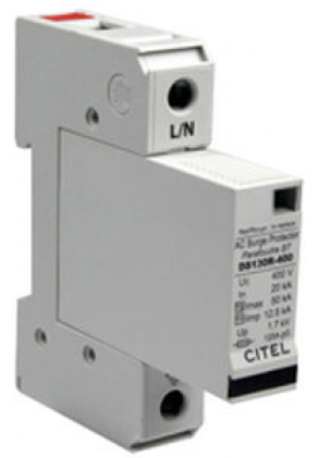 Low-voltage surge arrester / type 1 / type 2 / plug-in - In 20kA / Iimp 12.5kA / DS130R series
