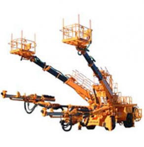 Jumbo drilling rig with double arm - 16.4 x 9.8 - 15.2 x 12.1 m | JTH2200R, T2RW-210