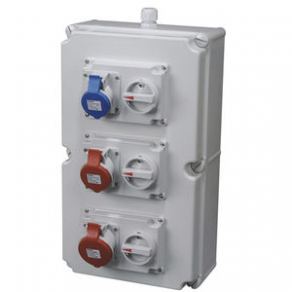 Electrical distribution enclosure / with electrical socket / IP44 - CE CB CCC/QCSM-0901 