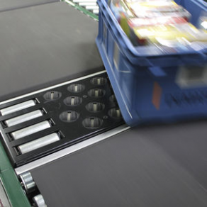 Horizontal divider / for conveyors - Divert Systems