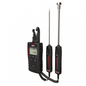 Digital thermometer / portable / with temperature probe - -100 ... +400 °C | TR 110/112