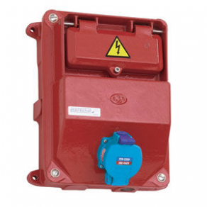 Electrical distribution enclosure / fire-resistant - 345 x 280 x 125 mm | BF series 