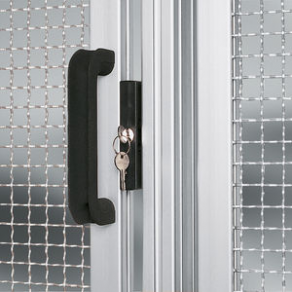 Profile lock / for sliding doors