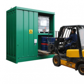 Security storage container for intermediate bulk container (IBC) - 3 000 x 1 500 x 3 275 mm | DPU16-4