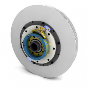 Electromagnetic particle clutch and brake