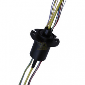 Fiber optic rotary union / slip ring assembly - 850 - 1 550 nm, 2 A, 240 rpm | LPFO-1F1202