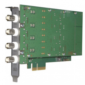 PCI Express data acquisition card - PCIe (x4), 10 - 240 MS/s, 100mV to 100V, 128 MS memory