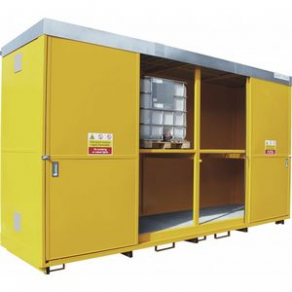 Security storage container for intermediate bulk container (IBC) - 3.35 x 5.9 x 1.65 m | 31-1232