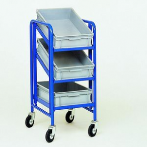 Container cart - max. 1 120 x 940 x 655 mm, max. 200 kg 