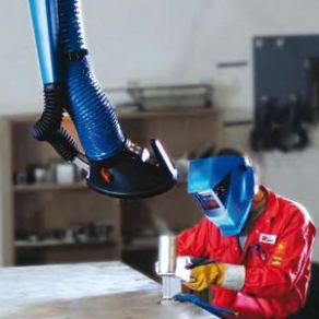 Bench-top extraction arm / for welding fumes - FX series