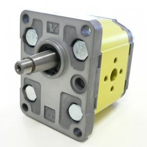 External-gear hydraulic motor / fixed-displacement / aluminium - 4.2 - 39.6 cm³/rev, ø 36.5 - 82.5 mm | XU2xx series