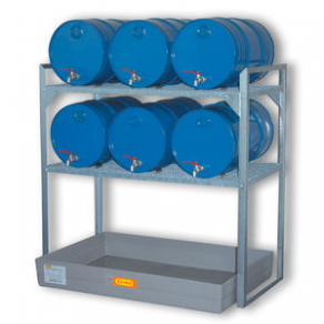 Drums with retention tank shelving - max. 200 kg | 360 series