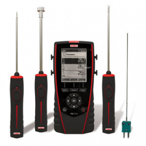 Digital thermometer / portable / multiple probe - -200 ... 1 760 °C | TM 210