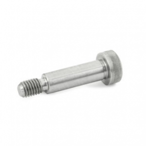 Stainless steel screw / shoulder