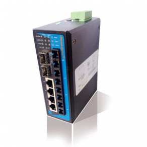 Управляемый коммутатор Ethernet / промышленный / с Ethernet / 4 порта - разрешение FCC, CE, одобренное RoHS | IES7110-2GS-4Ф