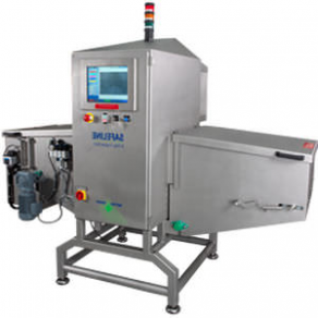 X-ray inspection machine for bulk products