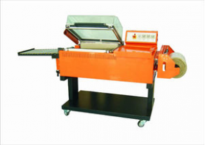 Packaging machine with heat shrink film / bell type / semi-automatic - max. 450 x 300 mm, max. 17 p/min | W17-LA ECONOMY