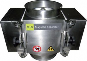 Magnetic plate separator / for free fall applications - PRM